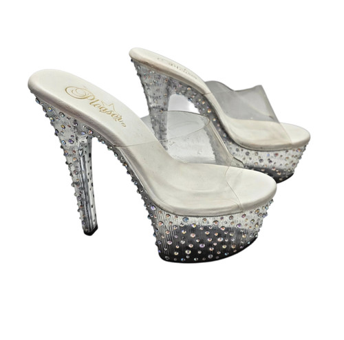 Pleaser aspire clear crystal - aspire,