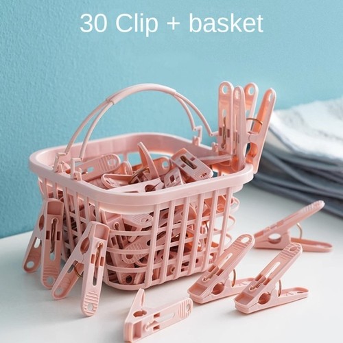 30pcs with basket - basket, pegs