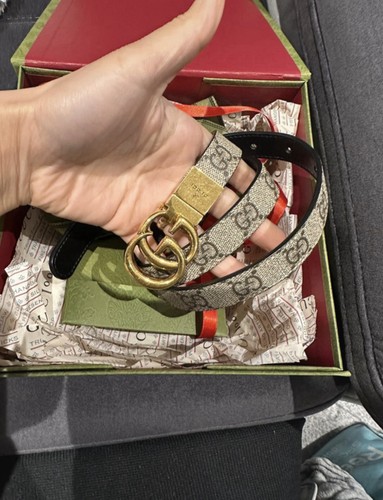 Gucci reverse belt