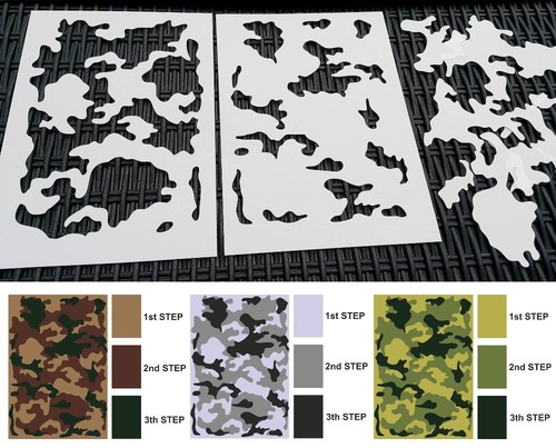 Set 2pcs camouflage - 2pcs,