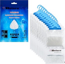 Hanging Dehumidifier Moisture Absorber Condensation Easy To Use 230g Set of 12