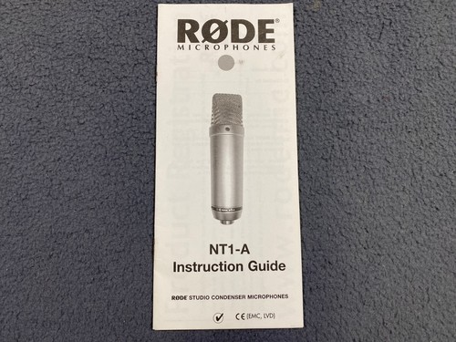 Rode nt1 instruction - rode, nt1-a