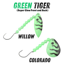 Glow Green Tiger (painted