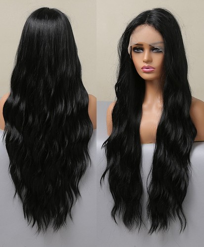 Off black lace frontal wig - off,