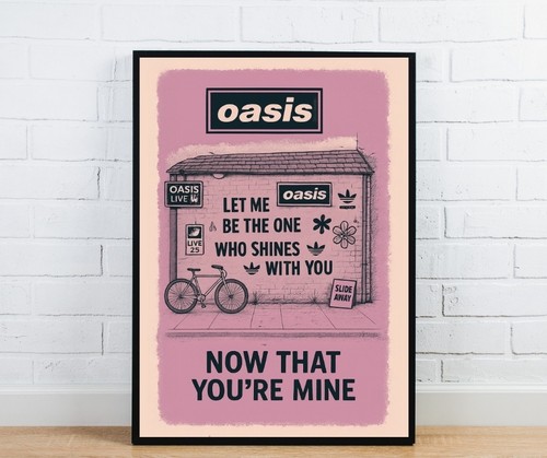 Oasis graffiti poster slide - oasis,