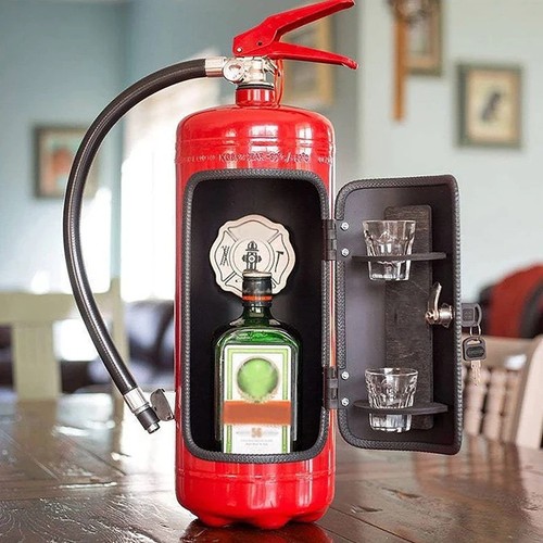 Fire extinguisher shape wine - extinguisher,