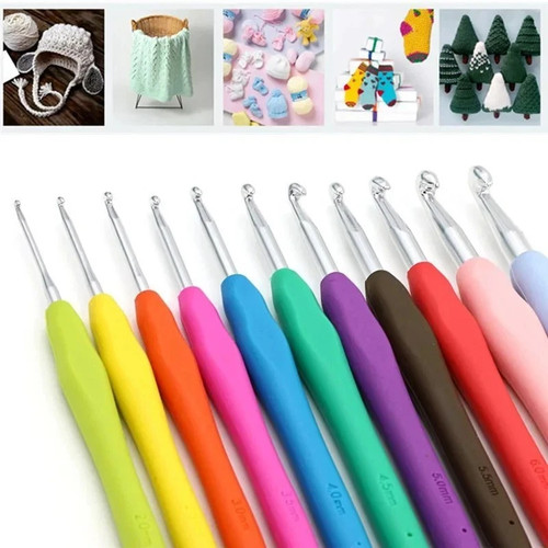 Crochet hook set soft - set, 1x