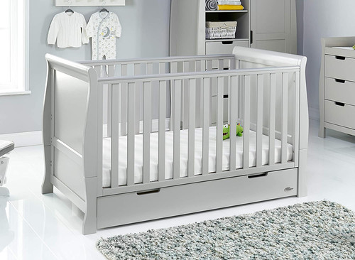Stamford classic sleigh cot - classic,