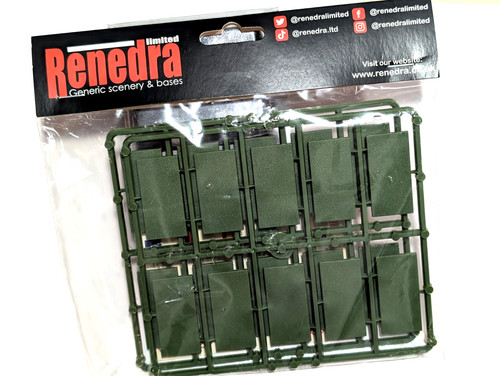 Renedra 20mm 40mm green - 20mm,