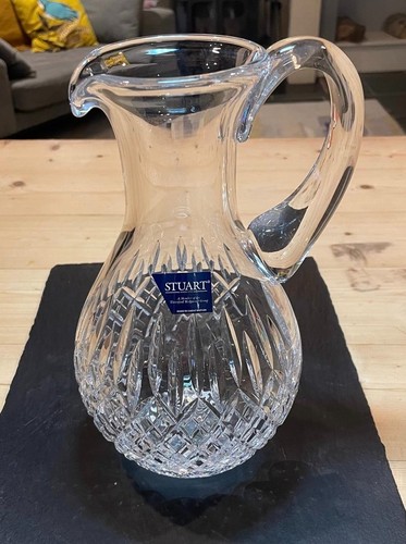 Stuart crystal shaftesbury jug - shaftesbury,