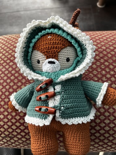 Crochet reindeer 100 - reindeer, in