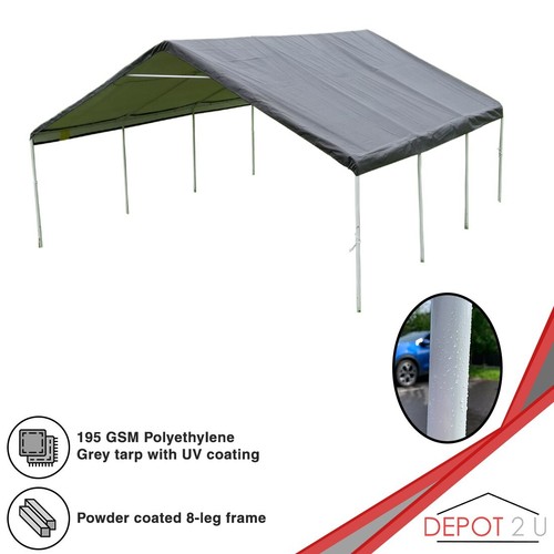 Double car canopy carport - , |