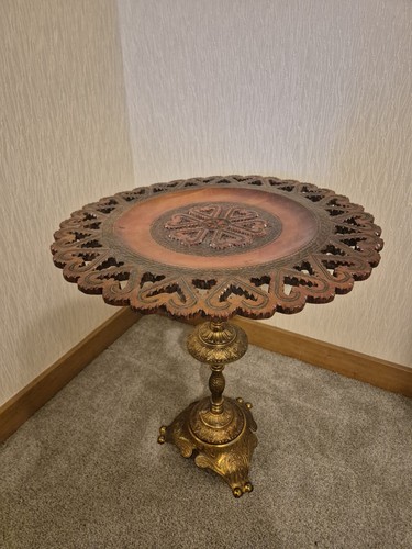 Ornately carved indian - carved,