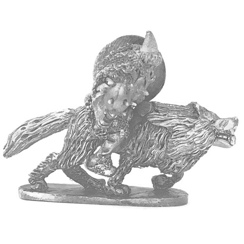 Orc wolf rider - wolf, leader