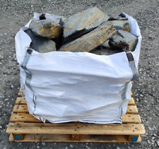 Large Rockery Stone. Huge bulk bag of Welsh Slate garden & pond rocks. 450-600mm