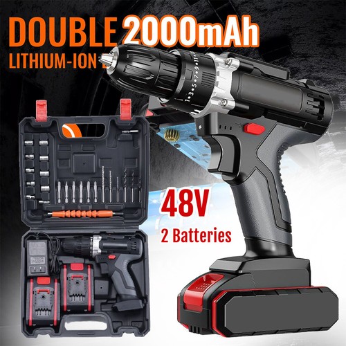 Cordless hammer drill set - cordless,