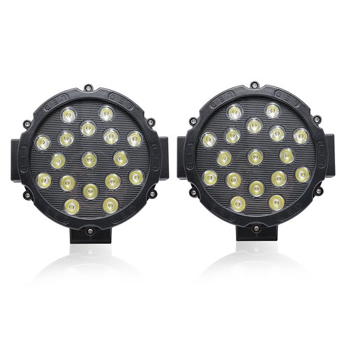 2pack 51w round - 7", led