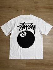 Stussy Men's White Eight Ball