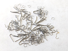Vintage Asst  of yoke & click springs for watch repair Swiss made x 172 pieces