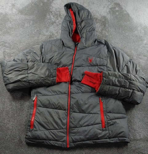 Spyder jacket mens medium grey - mens,
