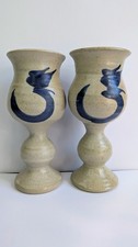 Pair of Vintage Studio Pottery