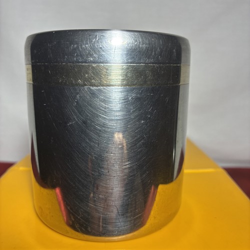 Stainless steel cup with - steel,