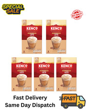Kenco Latte Instant Coffee Sachets 8x16.3g (Pack of 5, Total 40 Sachets, 652g)
