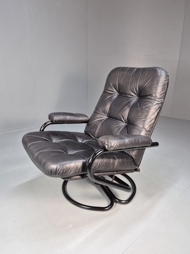 Vintage danish 1980 leather - 1980,