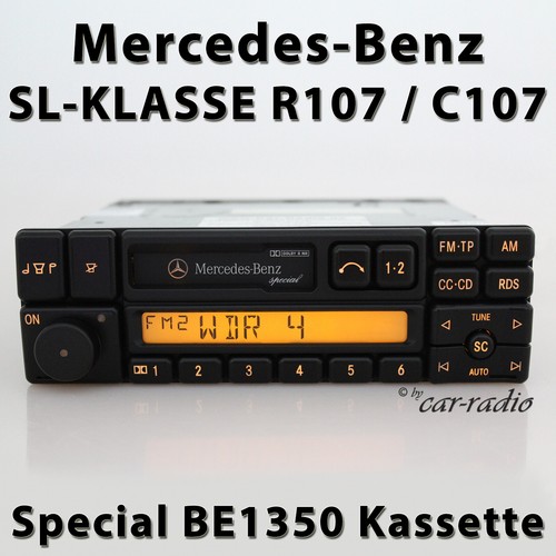 Genuine mercedes r107 radio - genuine,