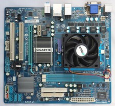 Gigabyte GA-MA74GM-S2 Socket AM2 DDR 2 ATX Motherboard + AMD Athlon X2 5200+ CPU