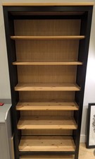 Black-brown IKEA Hemnes Bookcase