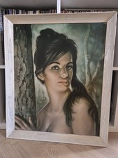 Original VIntage Framed 'Tina'