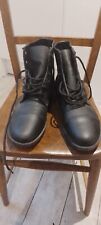 British Army Replica Black Leather DMS Boots UK Size 11