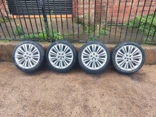 JAGUAR XF X250 SET OF 4 19'' ALLOY WHEELS WITH TYRES