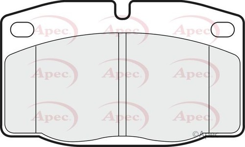 Apec front brake pad - brake, for