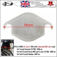 EGR valve blank plate For Ford