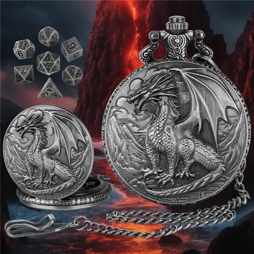 Engraved standing dragon - engraved,