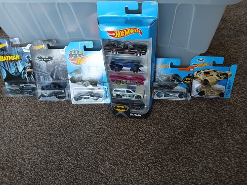 Hotwheels batman bundle - hotwheels, bundle.