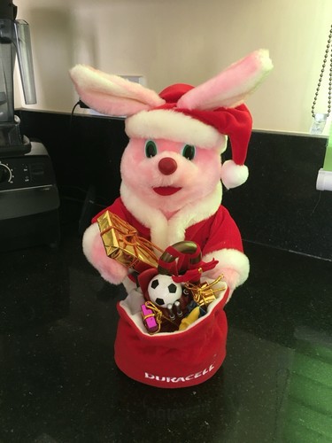Duracell santa bunny working - santa,