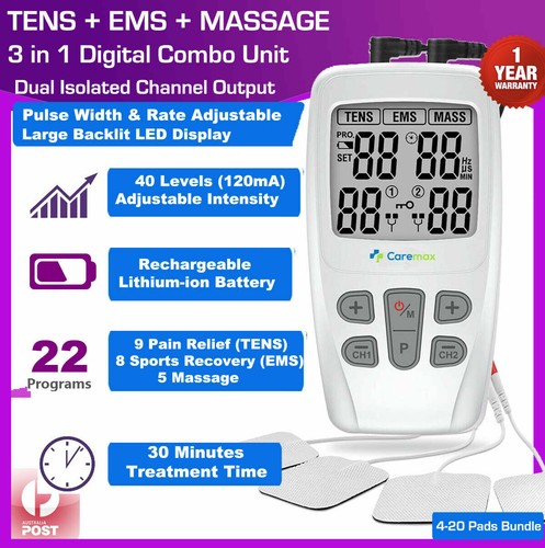 Dual tens machine ems unit - ch,