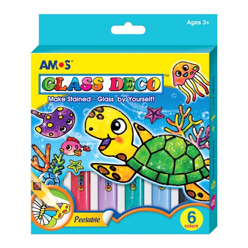 Glass paint set painting kit - glass,