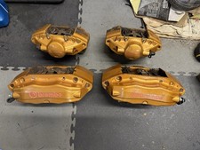 Nissan 350z Brembo Caliper Set Front & Rear Gold 200sx S14 Skyline