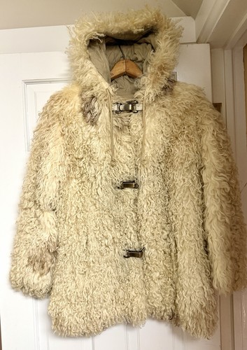 Vintage mongolian curly - vintage, lamb