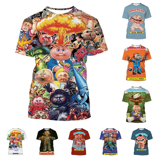 Garbage pail kids comic joke - pail,