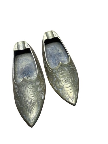 Vintage mini brass slippers 4 - slippers,,
