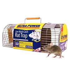 The Big Cheese Free to Go Multi-Catch Rat Cage Trap Poison-Free Welfare Friendly