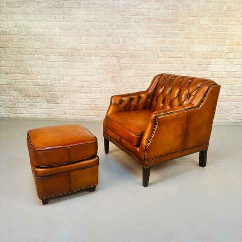 Vintage chesterfield armchair - chesterfield,