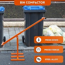 Wheelie Bin Compactor Press