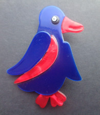 Lea Stein PENGUIN Brooch