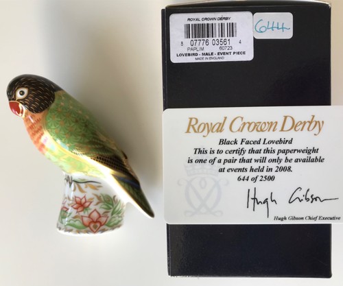 Royal crown derby - derby, paperweight